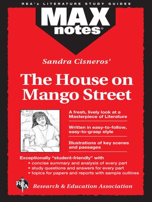 cover image of The House on Mango Street (MAXNotes Literature Guides)